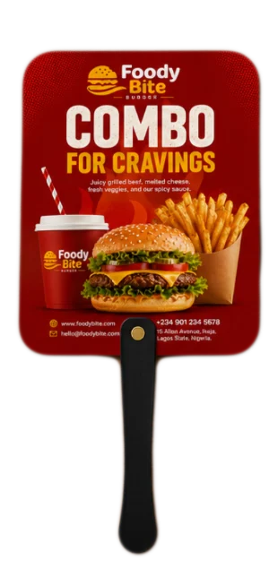 Combo for Cravings Hand Fan